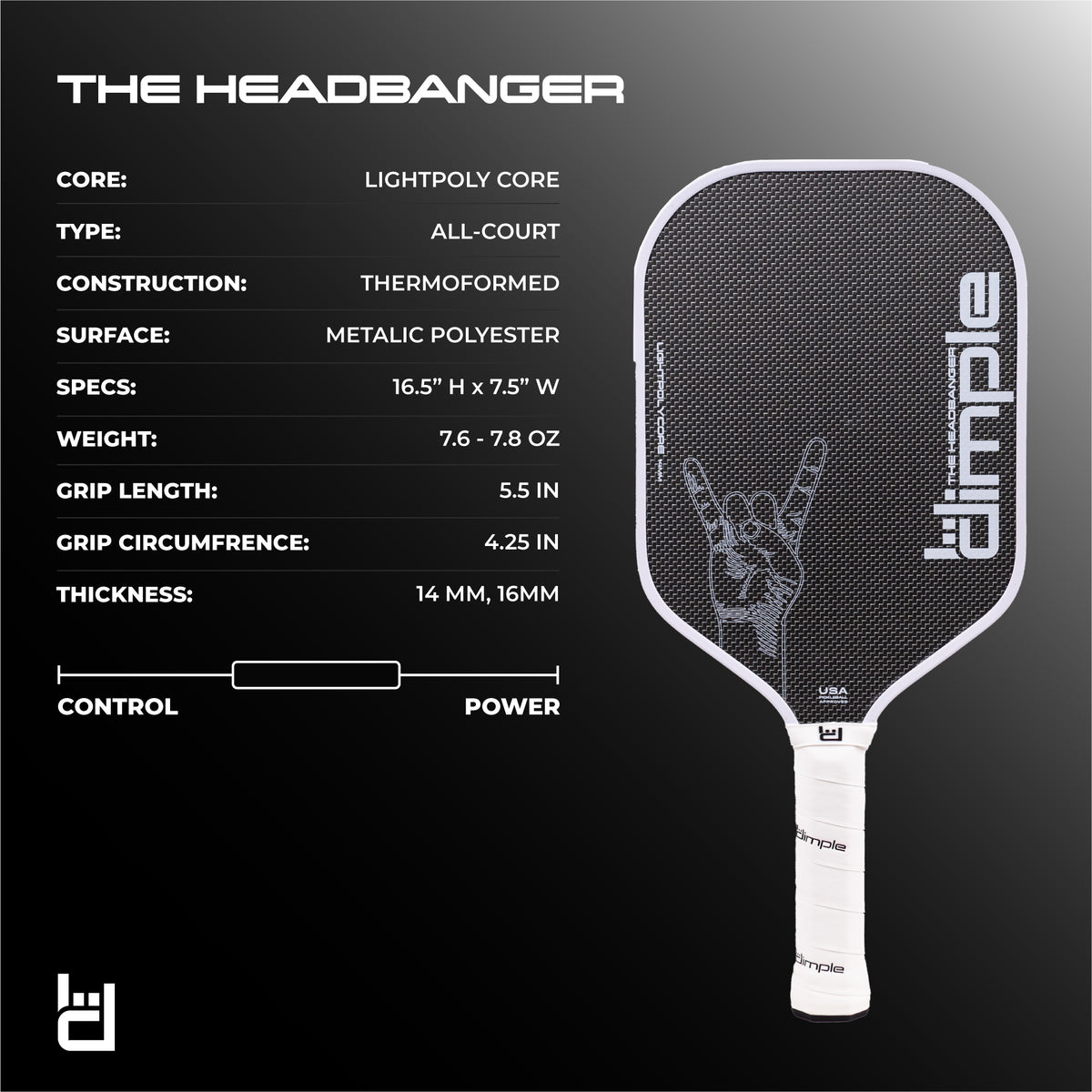 [PRO] THE HEADBANGER - WHITE