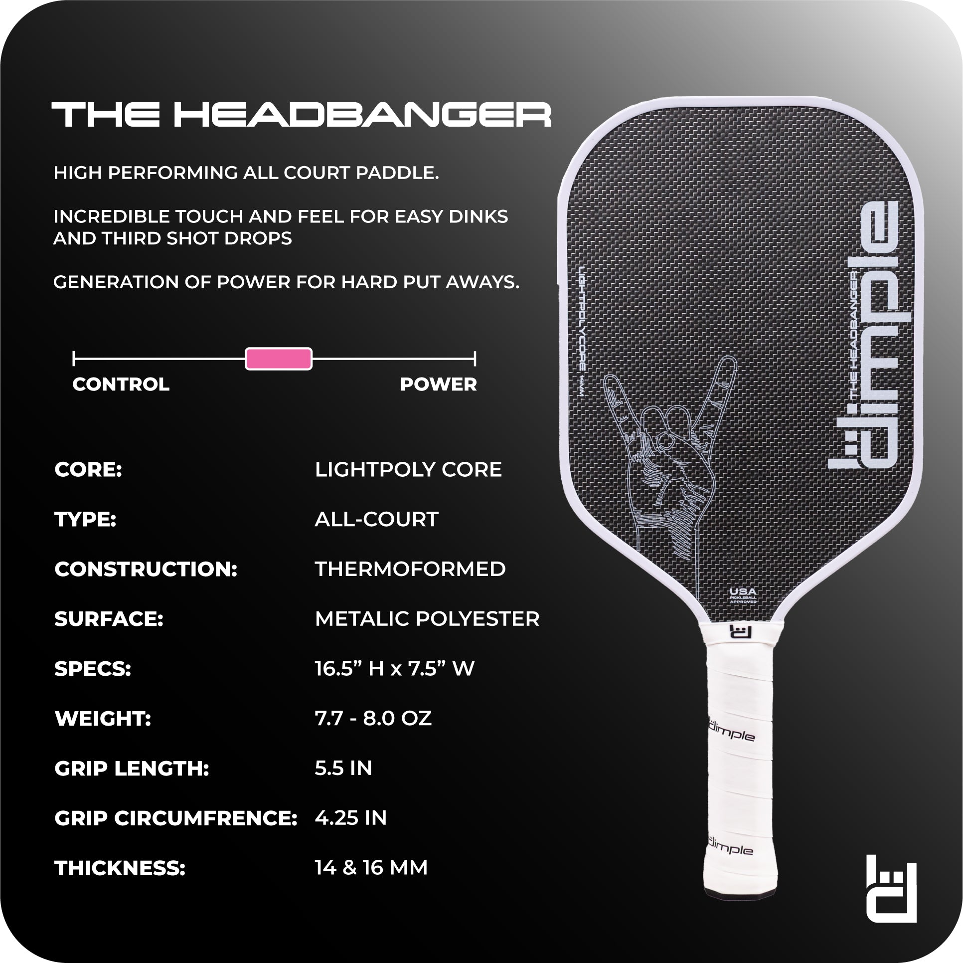 [PRO] The Headbanger - White